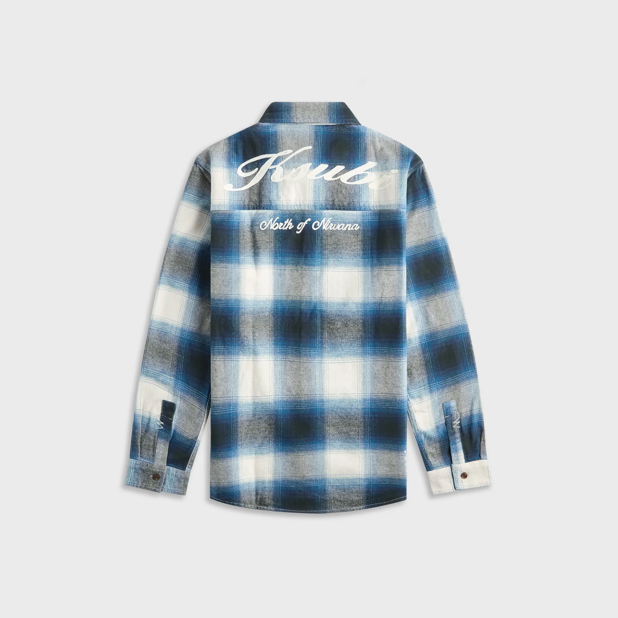 holiday season Weekend Adventure Ksubi Rosebowl Long Sleeve Shirt - Salted Blue