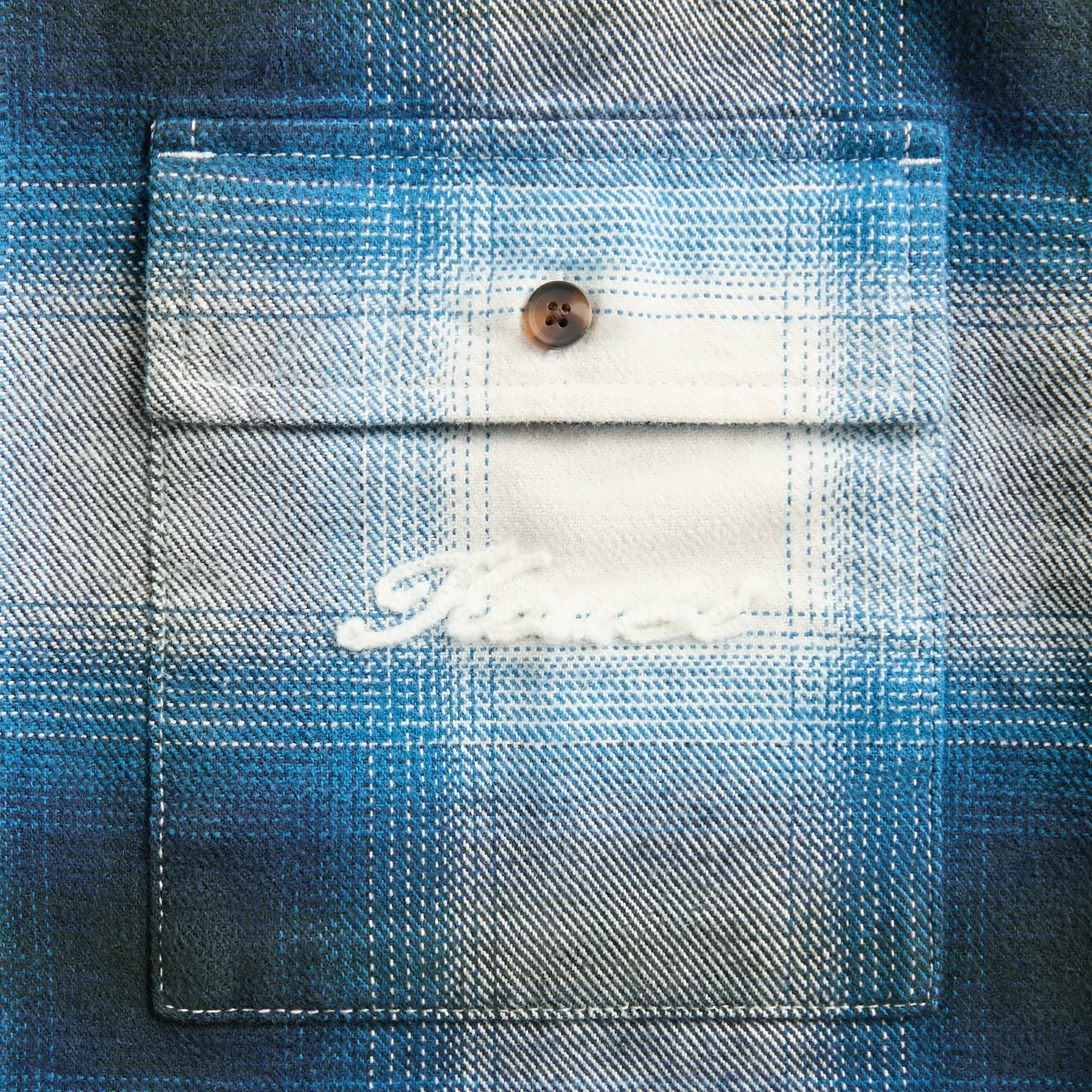 Cool Comfort Sustainable production Ksubi Rosebowl Long Sleeve Shirt - Salted Blue