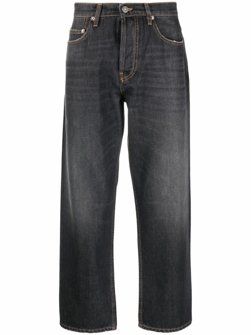 Smooth Feel Classic Item Cory Loose Skate Dark Wash Denim Jeans
