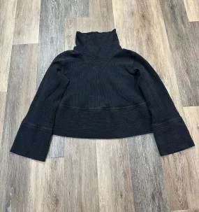 Adjustable Hem Athletic Sweatshirt Collar By Lululemon In Grey, Size: S