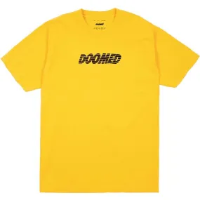 Doomed Cracked T-Shirt - Yellow Autumn Wear