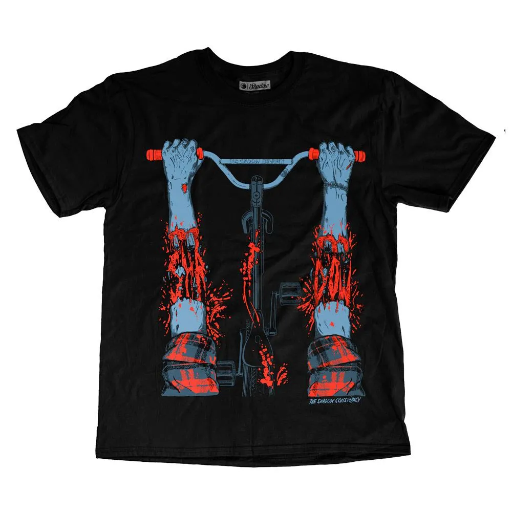 Shadow Hang On T-shirt - Black Cozy Touch Effortless Vibe
