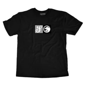 Shadow Mind & Matter T-shirt - Black Relaxed Vibes Smart Fashion