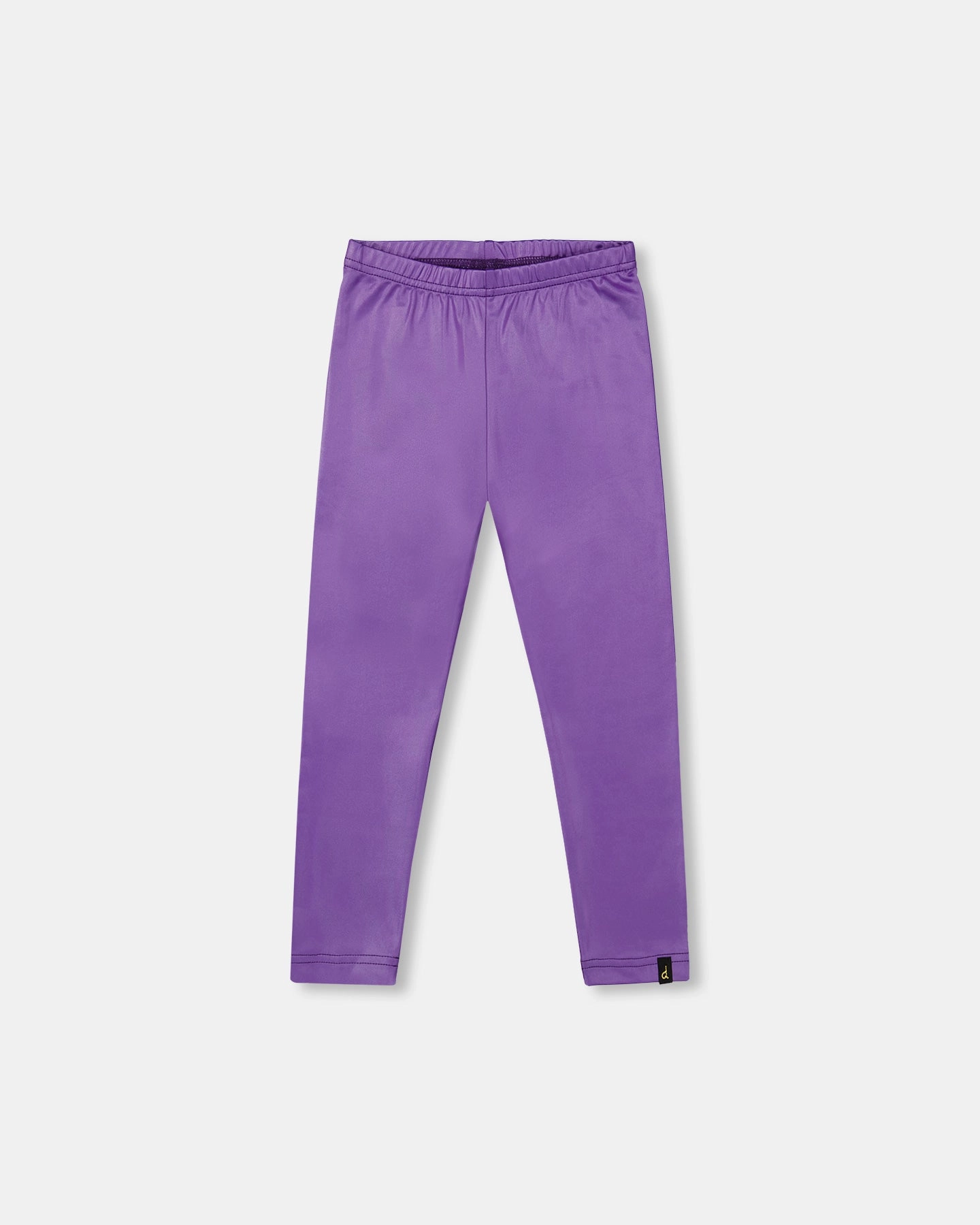 Shiny Stretch Leggings Purple Street Inspired