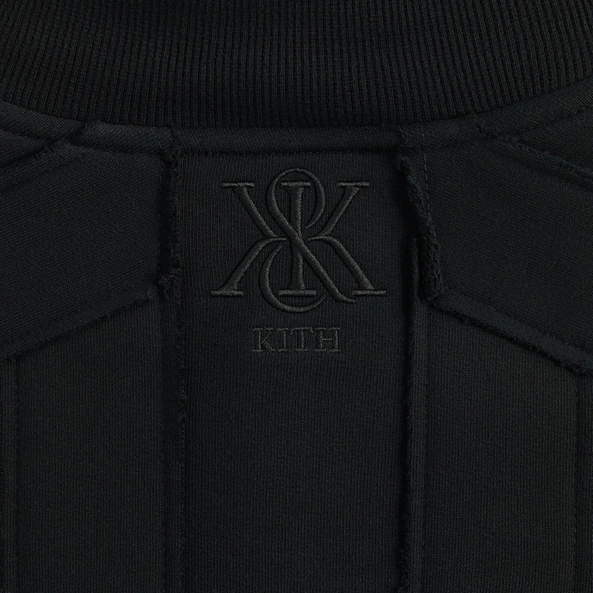 Light Protection Kith Hooded Marvin Bomber Jacket - Black