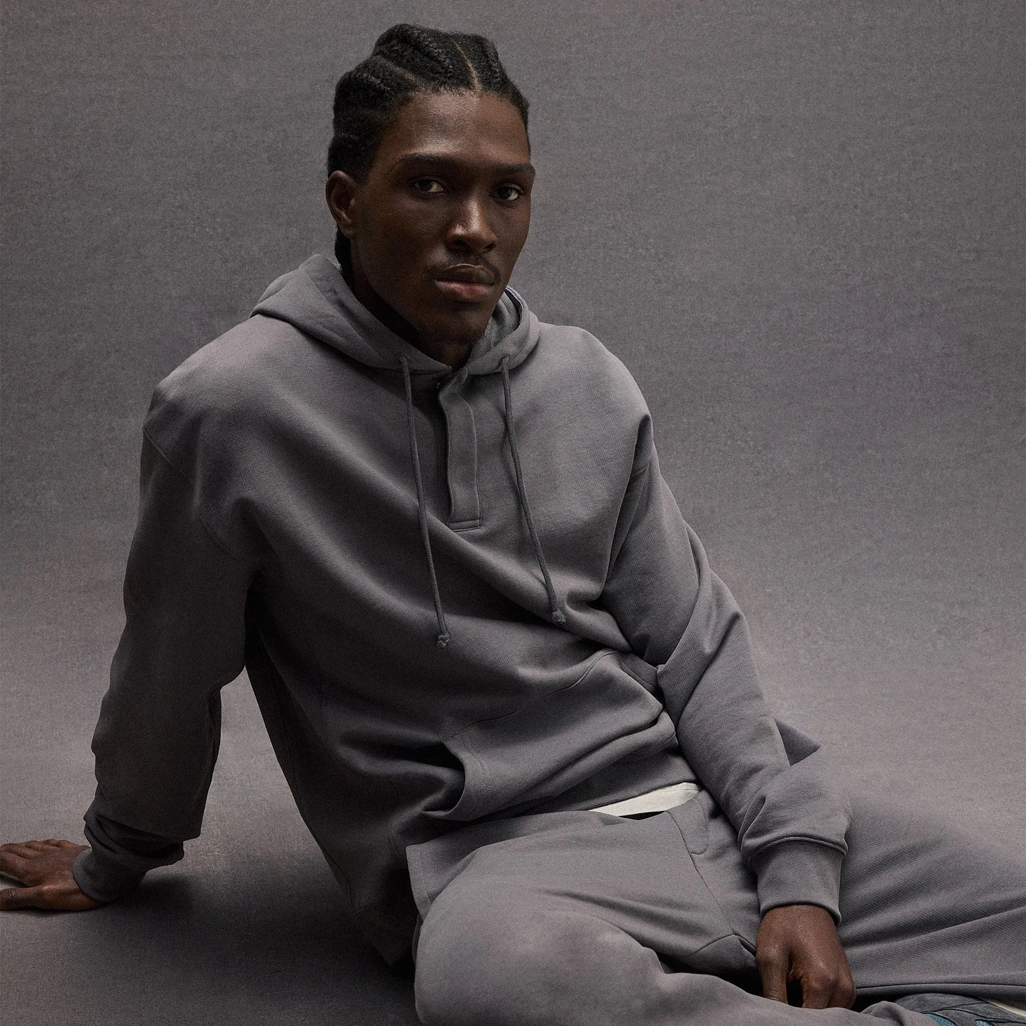 Iridescent effect Kith 101 Micro Terry Williams IV Hoodie - Quilt