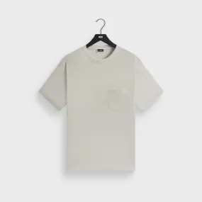 quick-drying Stylish and Fun Kith Pointelle Mesh Leonard Pocket Tee - Concrete