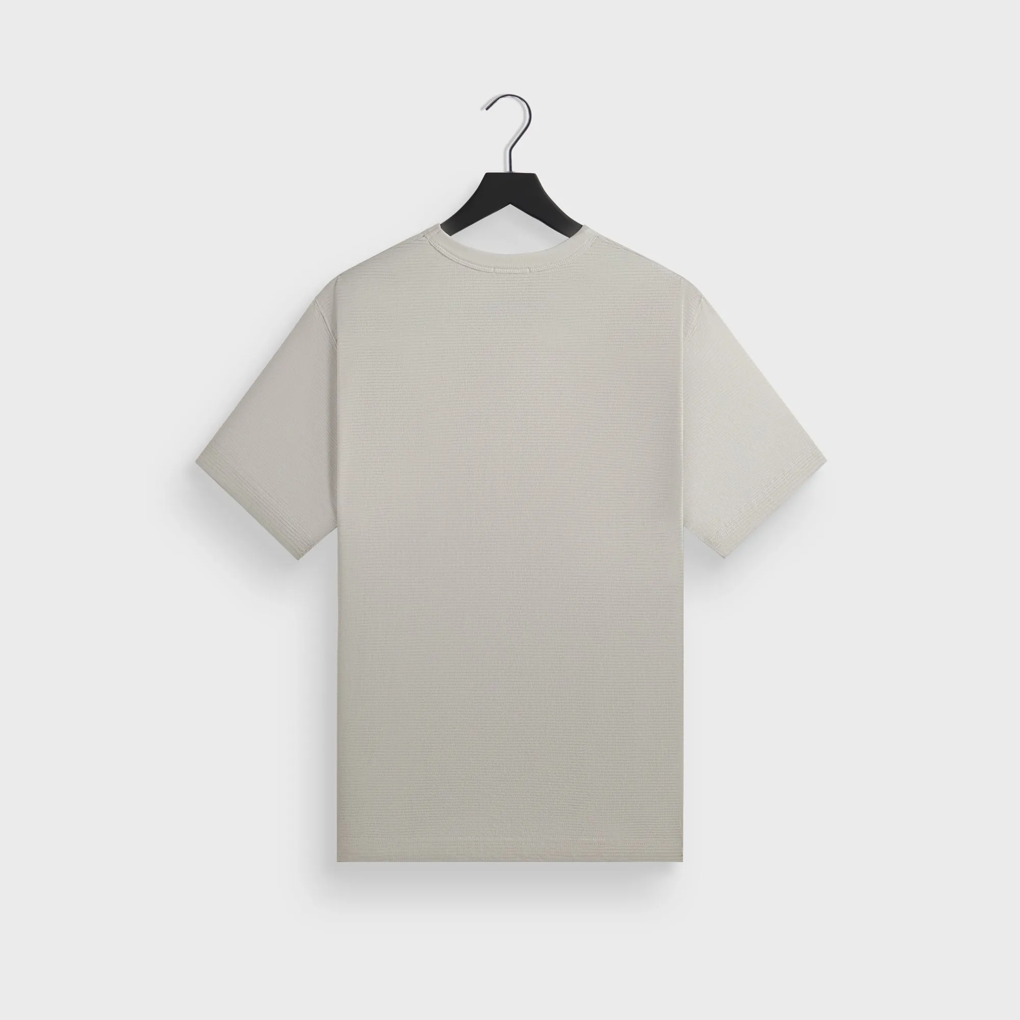 Kith Pointelle Mesh Leonard Pocket Tee - Concrete futuristic QuickDry Material