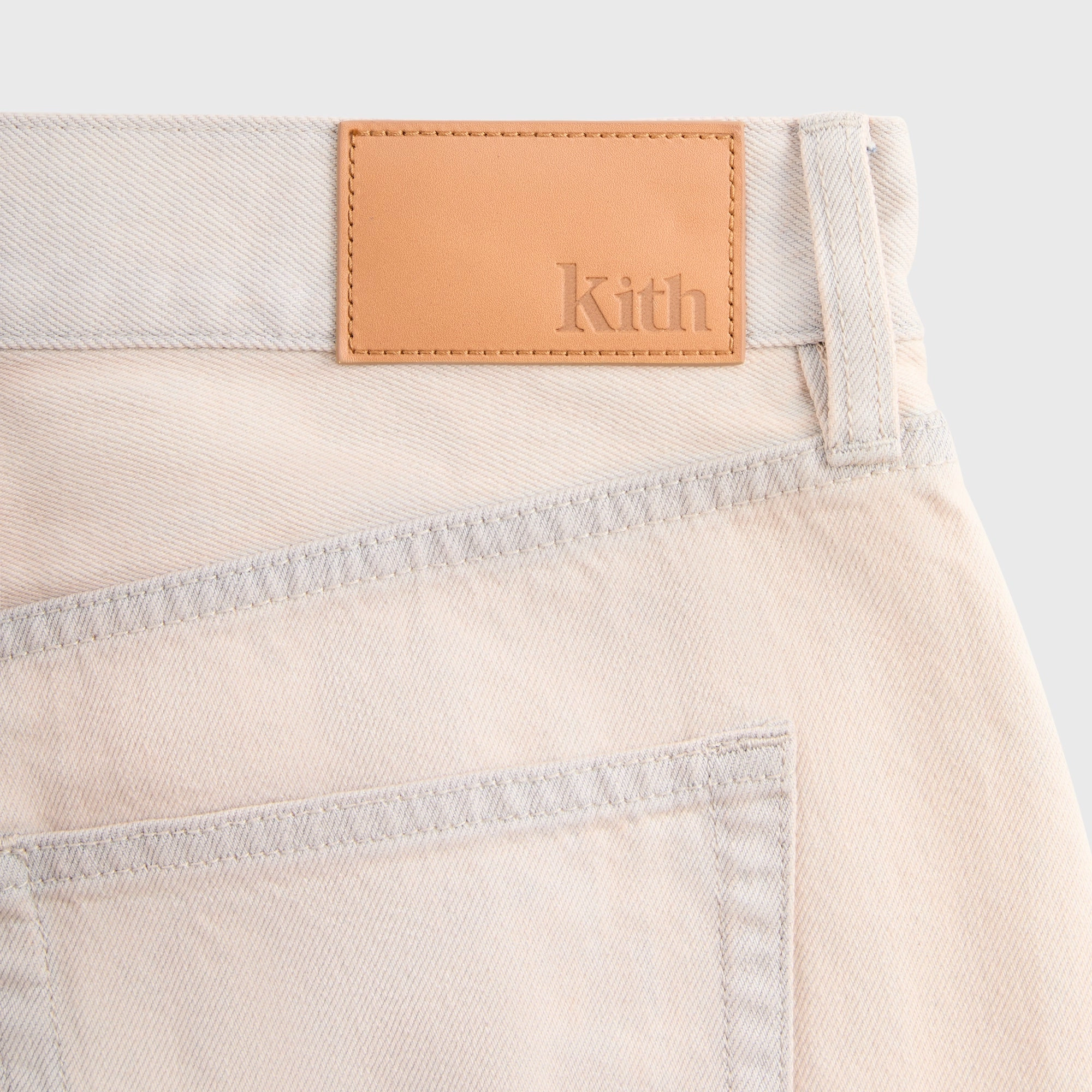 Kith The Webster Chill Jean - Washed Pastel Casual Comfort Wear Universal Fit System