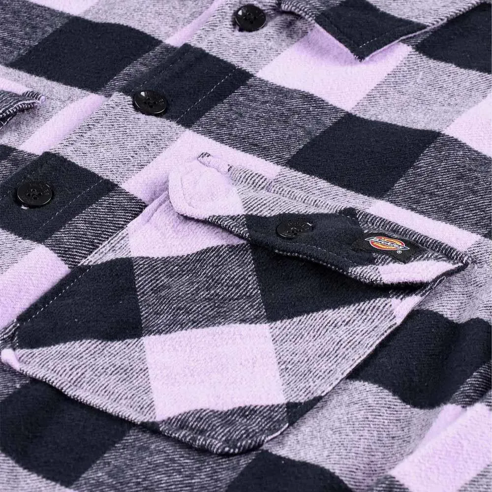 Dickies New Sacramento Shirt - Purple Rose Coffee Run Streamlined Design