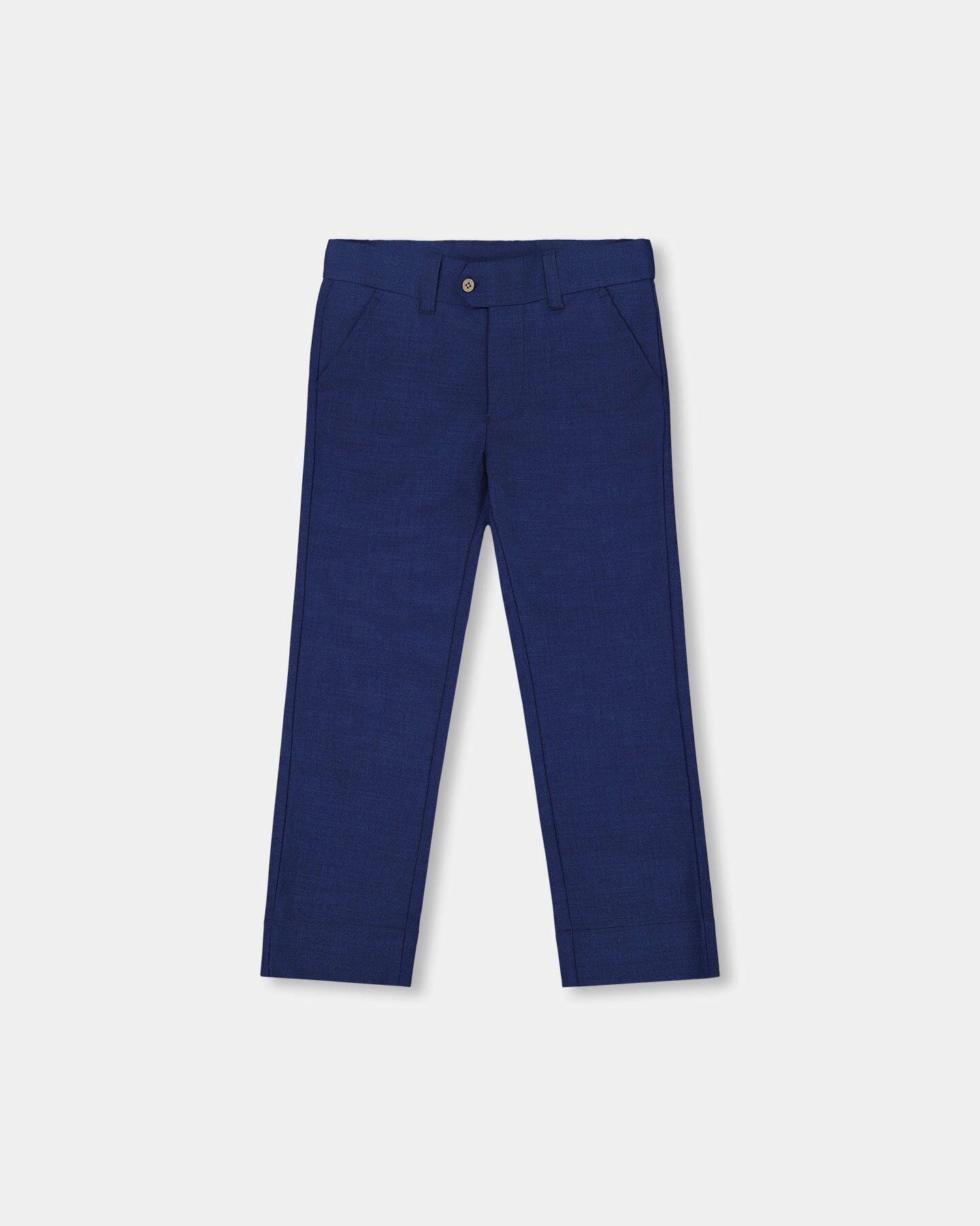 Slant Pocket Pants Navy Blue Sporty Comfort Wear