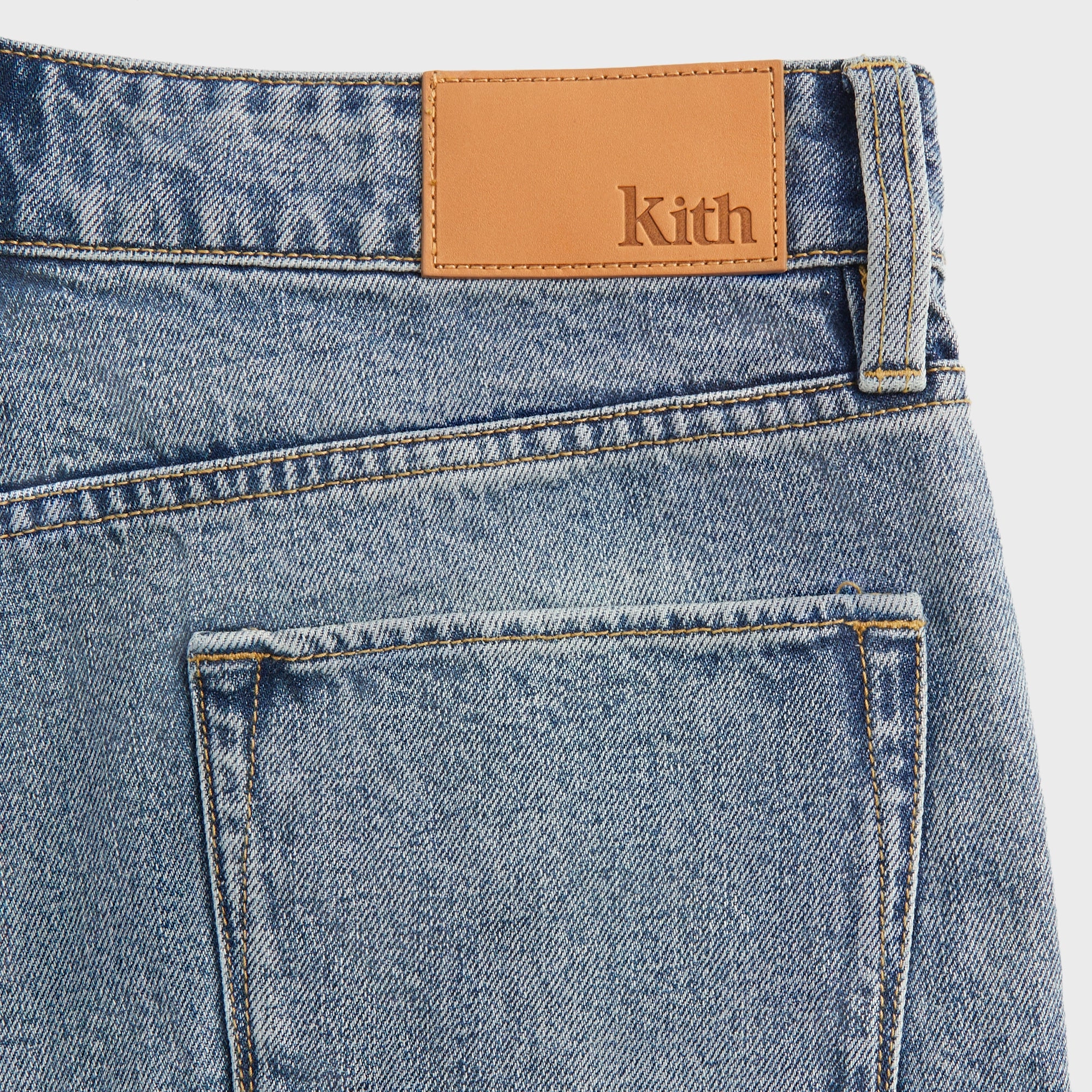 Bi Stretch Fabric Kith Varick Taper Jean - Indigo