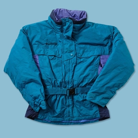 Women's Columbia Anorak Large Warm Lining Two Tone Design