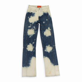 Who Decides War Bleached Signature Denim - Indigo/White Smooth Lightweight Utility Fit