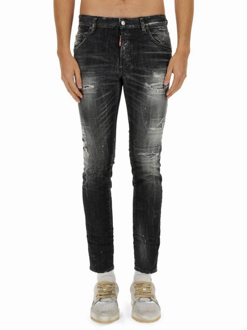 Stain Release Finish Fashion Routine Rocky Mountains Wash Skater" Jeans