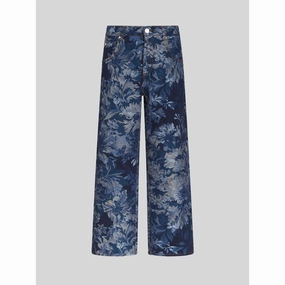 FOLIAGE JACQUARD JEANS Minimalist Style Family Style Comfy Autumn Days Family Style Eco Friendly