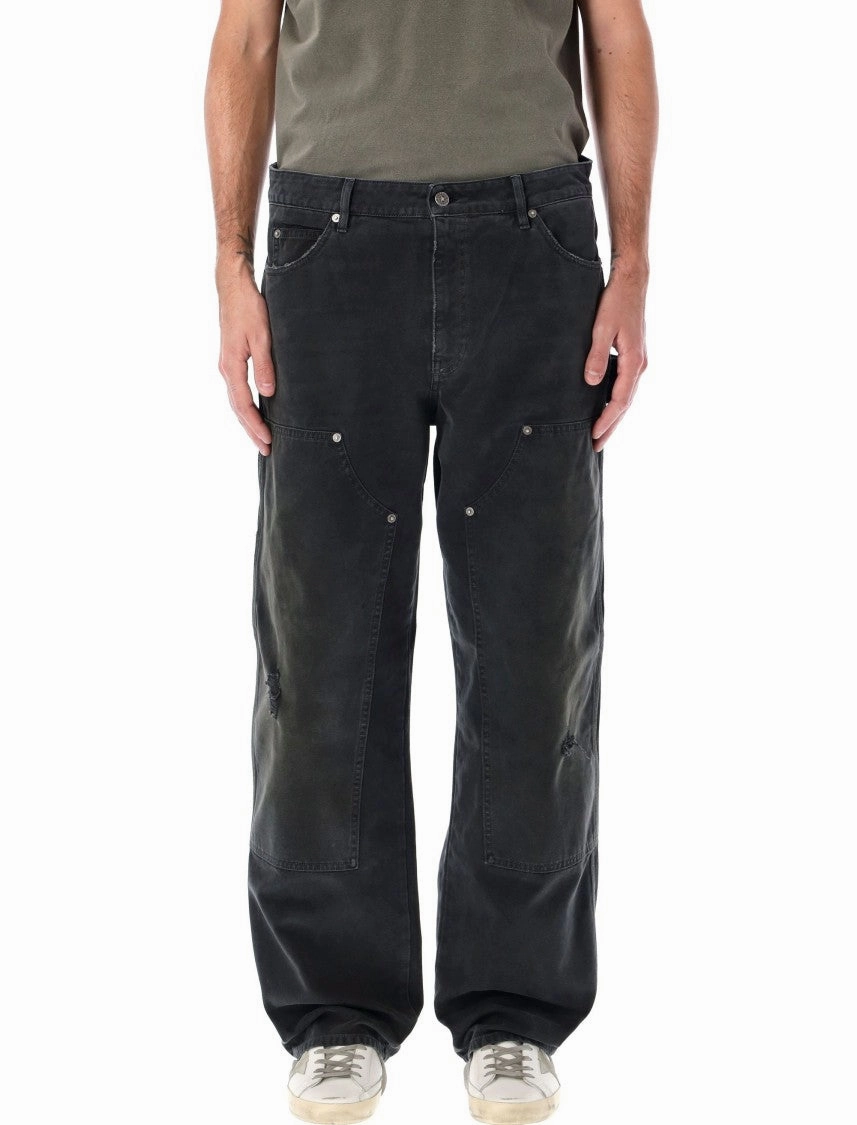 Distressed Painter Pant Brunch Outfit Classic Wear Luxury Youth Style Stylish Road Trip