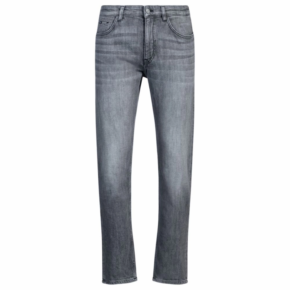 Delaware slim-fit jeans in tinted stretch denim Cool Day Look Subtle Detail