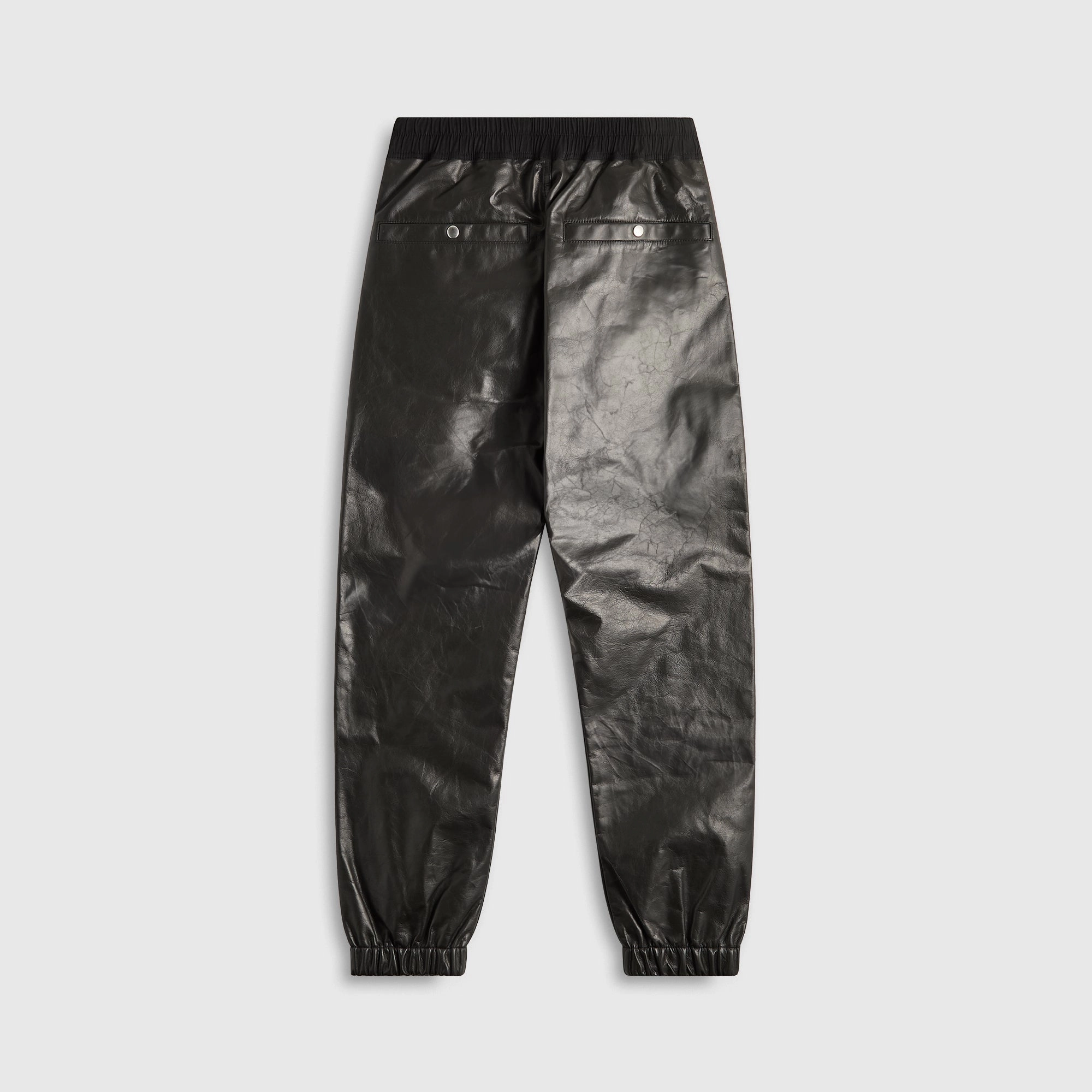 Rick Owens Pantaloni Tecuatl Track Pant - Black Mesh Lined Flexible Wear