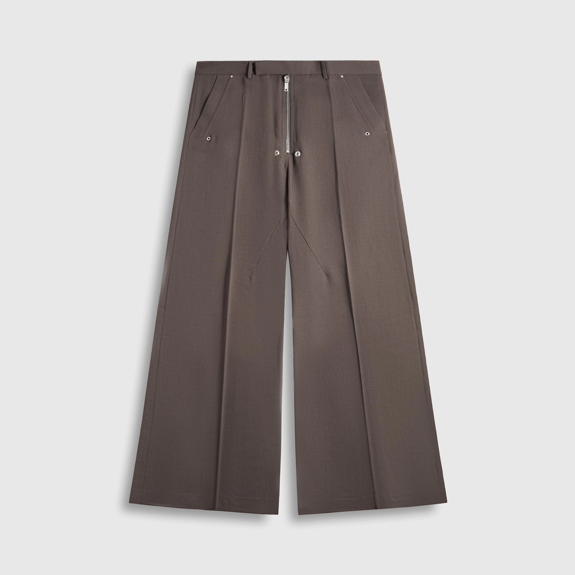 Classic Fit Frayed hem Rick Owens Tailored Wide Belas - Dardkust
