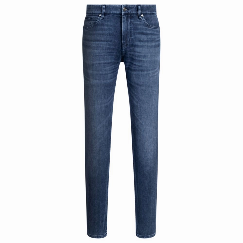 Traveler Gear Brunch Outfit Casual Friday Maine regular-fit jeans in blue Italian denim