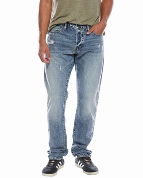 Todd Snyder Slim Fit Selvedge Destroyed Wash Jean Textured Yarn Blends