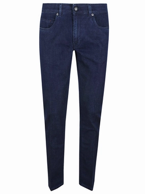 All Body Fit Affordable Durable Slim-Fit Denim Pants With Classic Five-Pocket Design