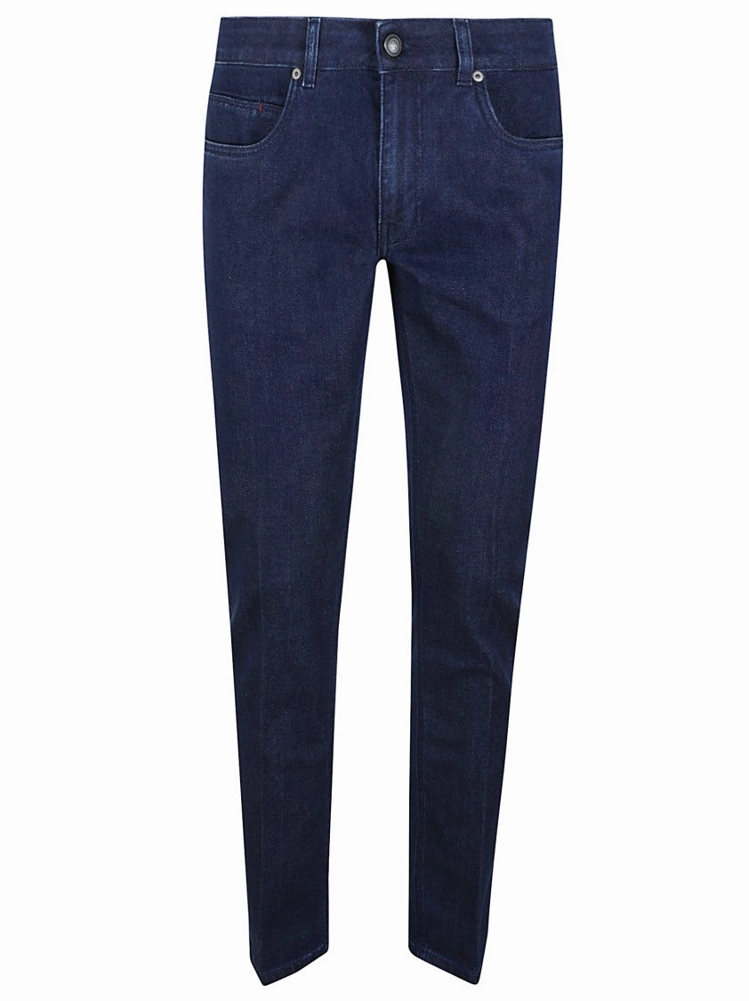 All Body Fit Affordable Durable Slim-Fit Denim Pants With Classic Five-Pocket Design