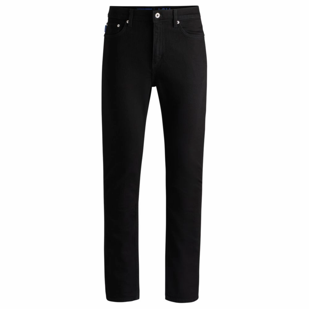 Slim-fit jeans in black stretch denim Non Stretch Denim