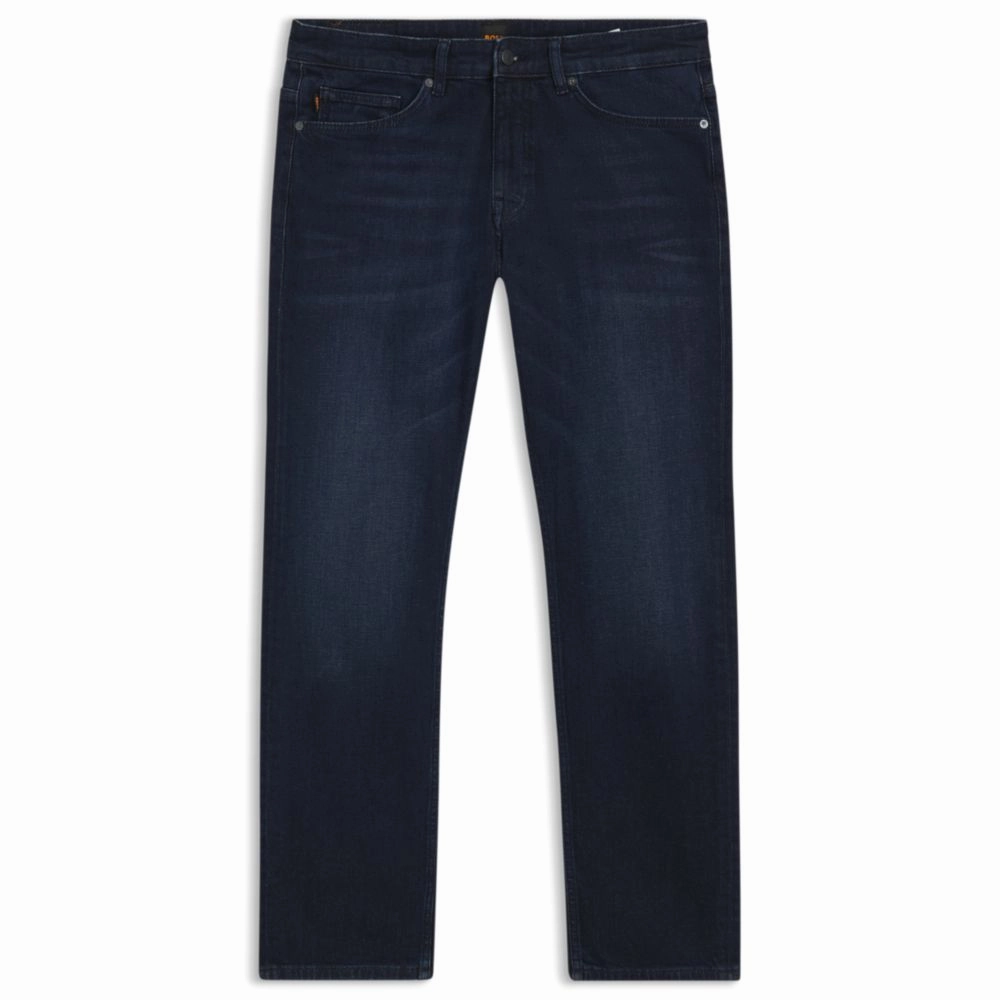 Adjustable Waist Slim-fit jeans in blue comfort-stretch denim