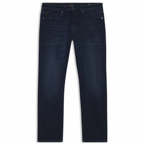 Slim-fit jeans in blue comfort-stretch denim Softened Denim Material Date Night Summer Vibes