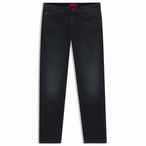 Formal City Walk Party Look Slim-fit jeans in dark-blue stretch denim