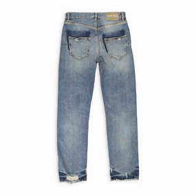 MID SHADOW REPAIR Indigo SKINNY JEANS Modern Attire