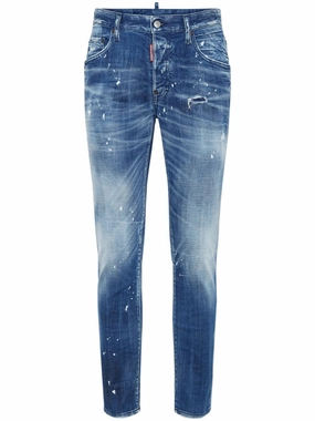 Quality Staple Slim-Fit Skater Jeans With Distressed Detailing