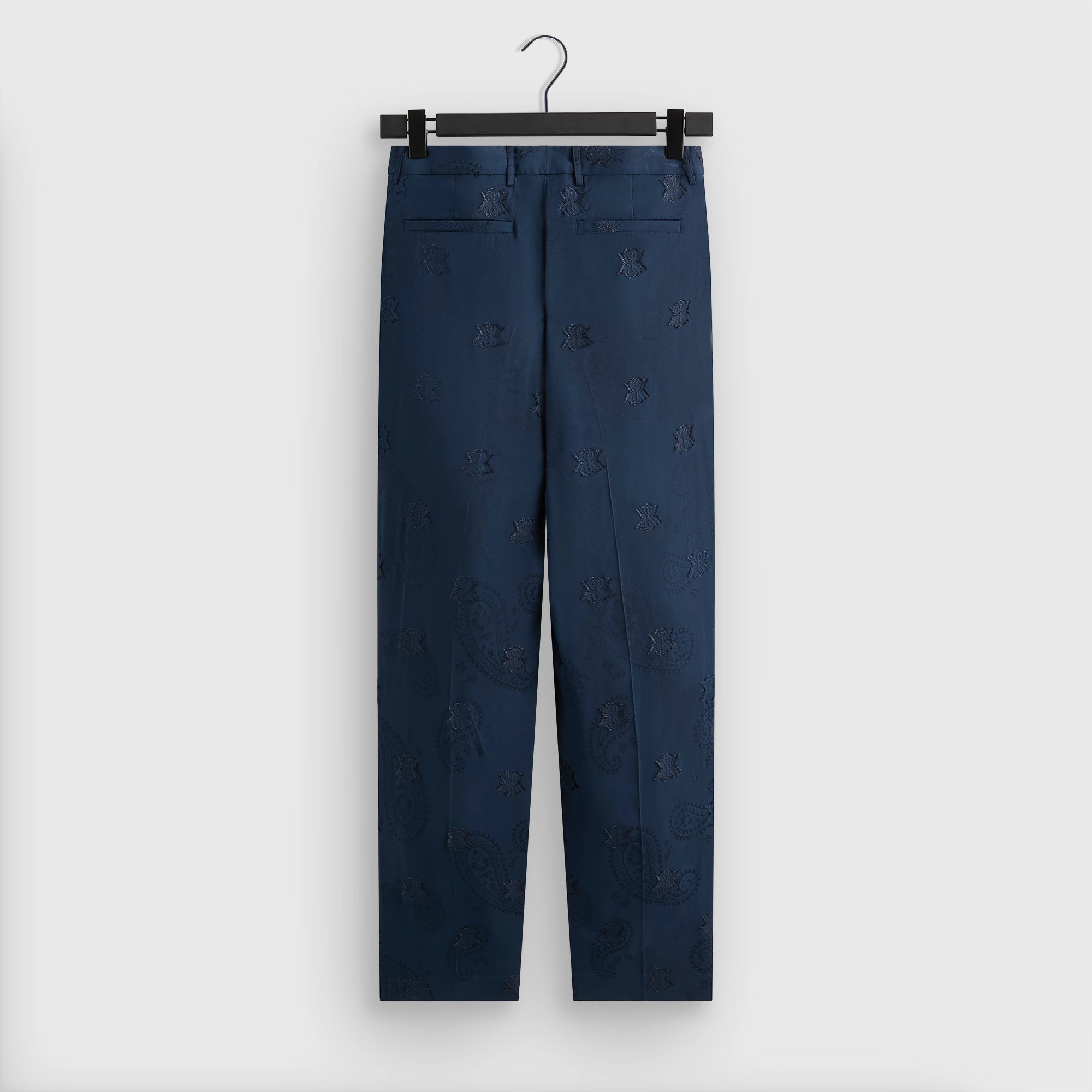 Kith Kylan Pleated Trouser - Nocturnal Ultra Soft Blend