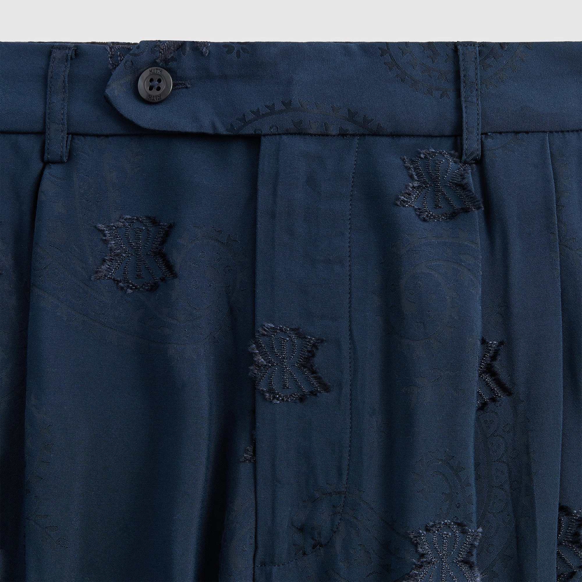 Kith Kylan Pleated Trouser - Nocturnal Comfort Stretch