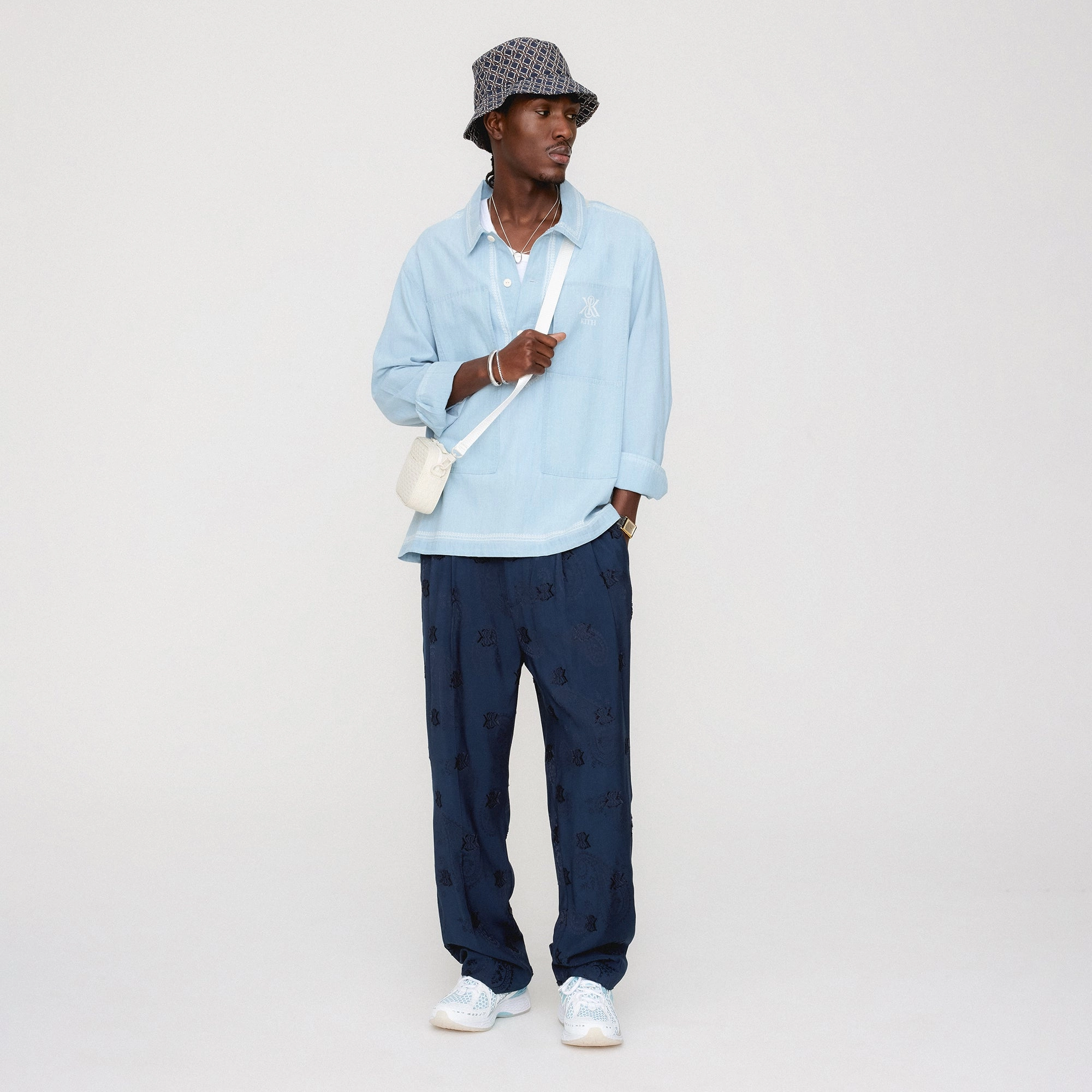 Sport Friendly Kith Kylan Pleated Trouser - Nocturnal