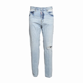 Outdoor Outfit Light Blue Cotton Palm Beach 642 Jeans