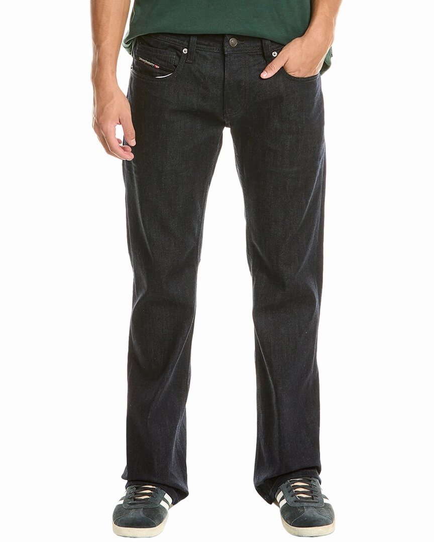Textured Loose Luxury Everyday Party Look Diesel Zatiny Denim Bootcut Jean