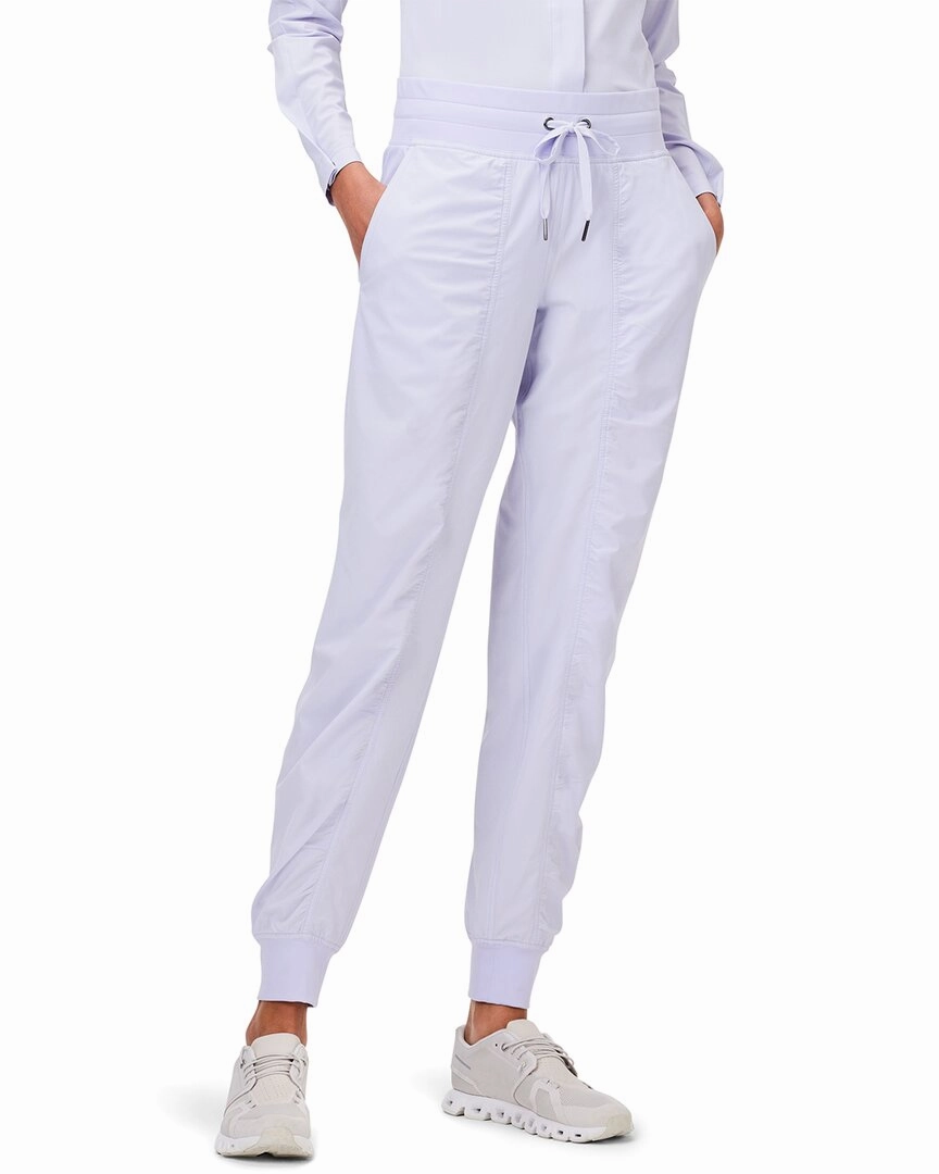 Cozy Midweight Fabric Flexible Stretch Material NIC ZOE Tech Stretch Ruched Jogger