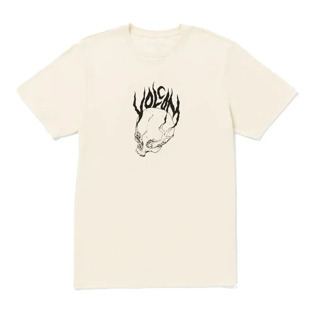Volcom Tomstone Dirty White T-Shirt Relaxed Comfort Look