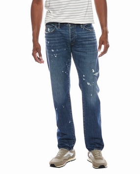 Night Out Neutral Textured Autumn Days Parent Style TODD SNYDER Splatter Blue Rinse Slim Fit Jean