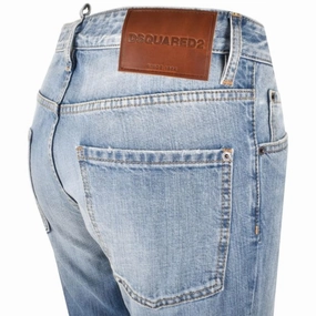 Slim Mid-Rise Blue Denim Jeans Sustainable Evening Stroll Casual Color Lock Technology