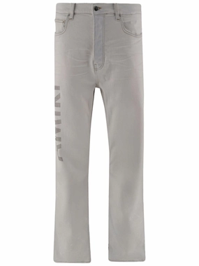 Versatile Look Stretch Cotton Logo Jeans