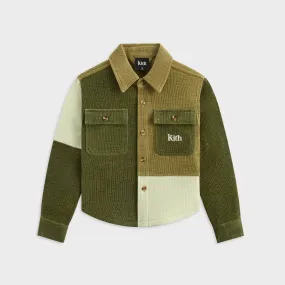 Kith Kids Color-Blocked Apollo Shirt - Antidote slim cut Premium Pima Cotton