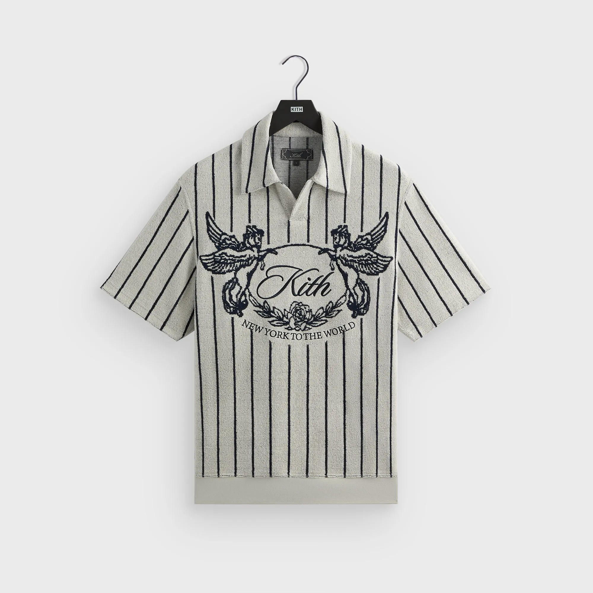 Kith Leo Terry Polo - Sandrift Durable Double Stitching