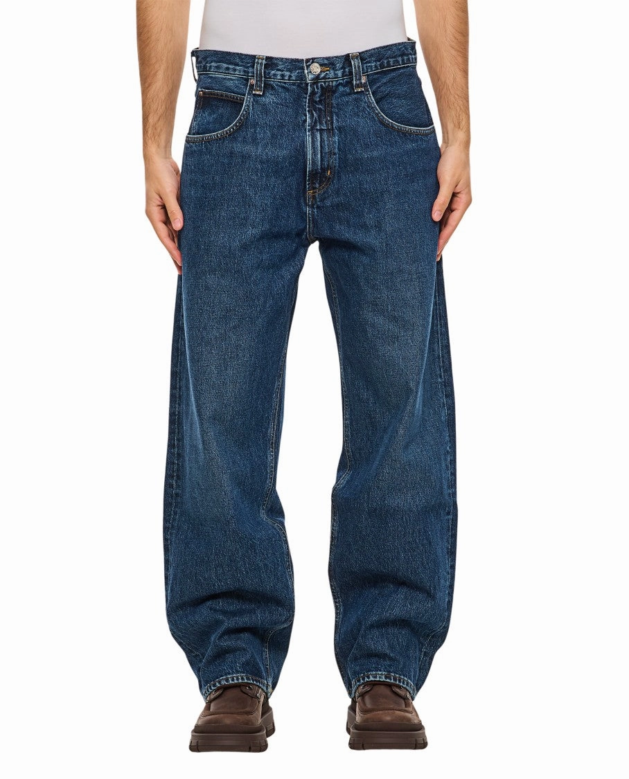 Double Layered Knees High-Waisted Collector Fusion Jeans Jeans