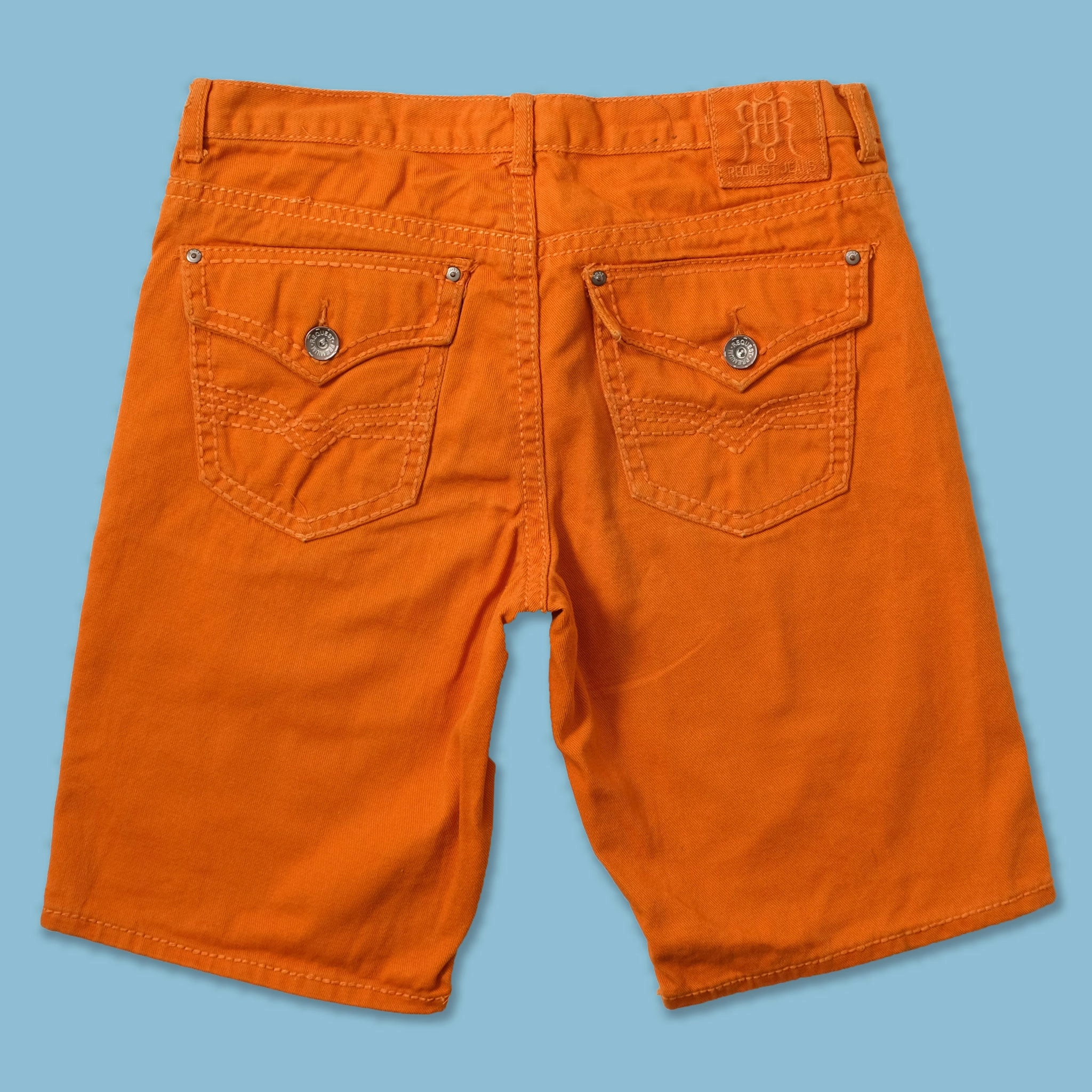 Y2K Jorts W34 Anti Pilling Textile Metallic accents