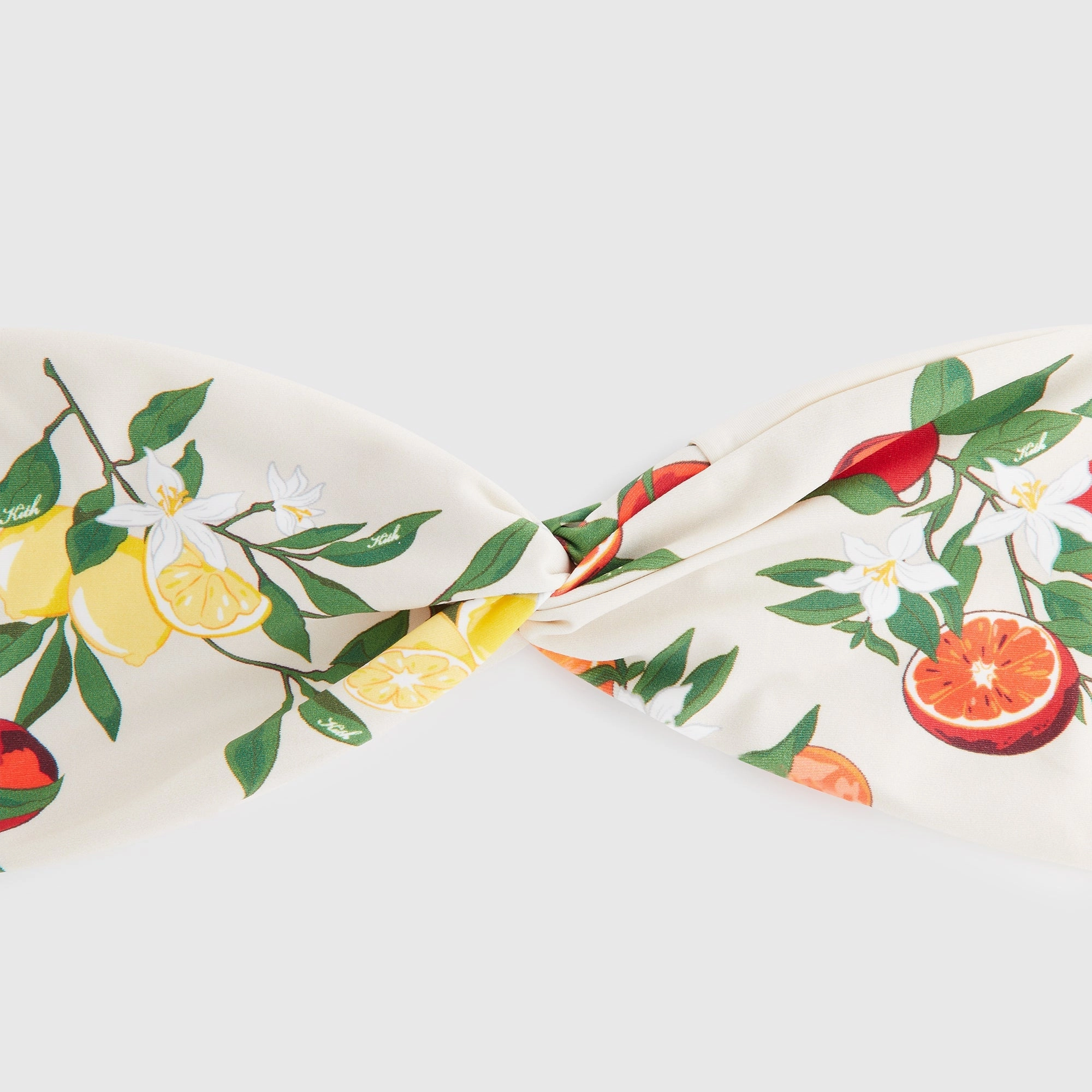 Sophisticated-Vibe Summer Adventure Kith Women Mara Citrus Tie Top - Waffle
