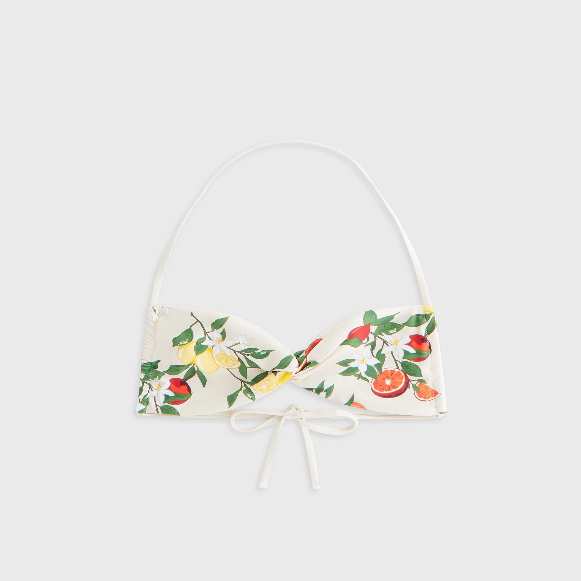 Kith Women Mara Citrus Tie Top - Waffle Wrinkle Free Fabric